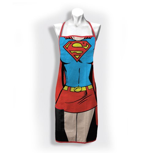 Supergirl Cook's Apron with Pocket